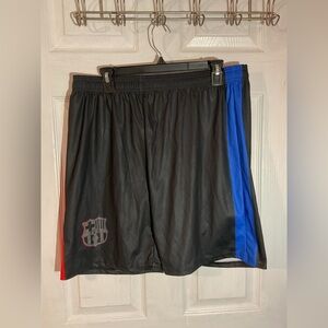 Barca soccer shorts
